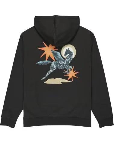 RVCA SUDADERA CON CAPUCHA EVYSF00137-PTK EN NEGRO PARA HOMBRE NAN