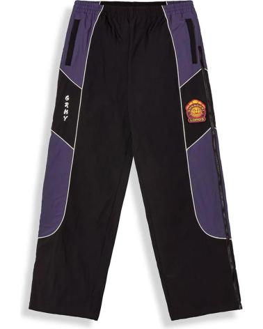 PANTALONI GRIMEY SAMPANS TRACK NERI E VIOLA NAN