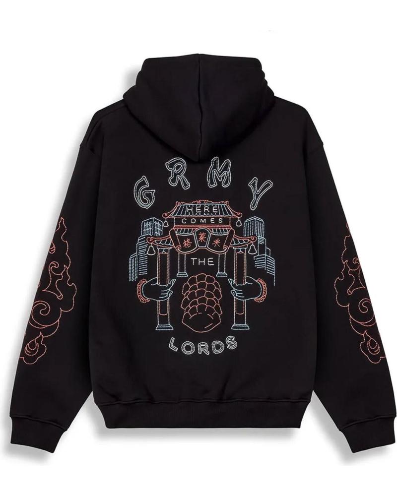 GRIMEY SUDADERA SAMPANS REGULAR HOODIE NEGRO BLACK NAN