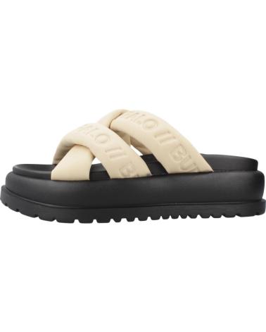 BUFFALO SANDALIAS MUJER MODELO RAYA ARI STUD VEGAN COLOR NUDE CRMBLK
