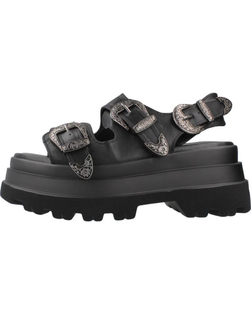 BUFFALO ARI WEST SANDALEN SCHWARZ BLACK