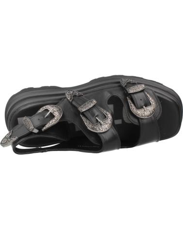 BUFFALO ARI WEST SANDALEN SCHWARZ BLACK