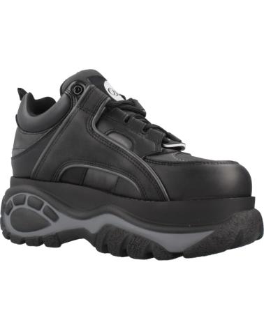 BUFFALO PLATEAU-SNEAKER 1339-14 REV SCHWARZ BLKGRY BLKGRY