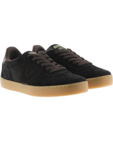 VICTORIA BERLIN CYCLIST SUEDE BLACK SNEAKERS 1126221 NEGRO