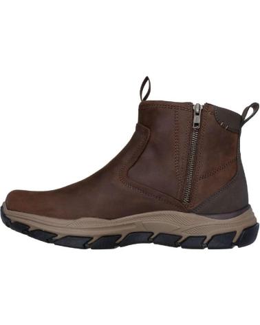 SKECHERS 205176 PELLE MARRONE MARRON