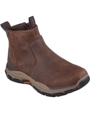 SKECHERS 205176 PELLE MARRONE MARRON