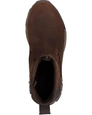 SKECHERS 205176 PELLE MARRONE MARRON