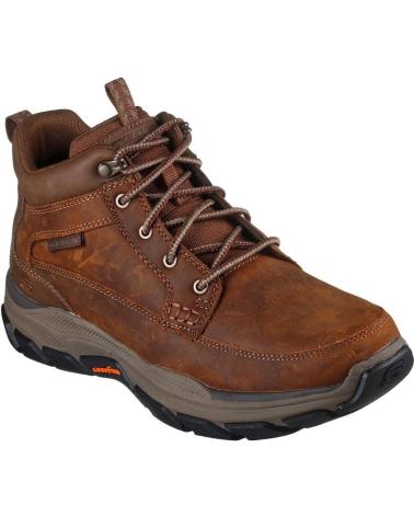SKECHERS STIVALI DA TREKKING 204454 IMPERMEABILI PELLE CUERO