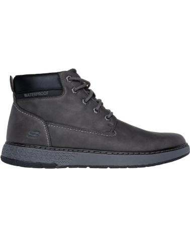 SKECHERS BOTAS CASUAIS 205235 CINZA GRIS