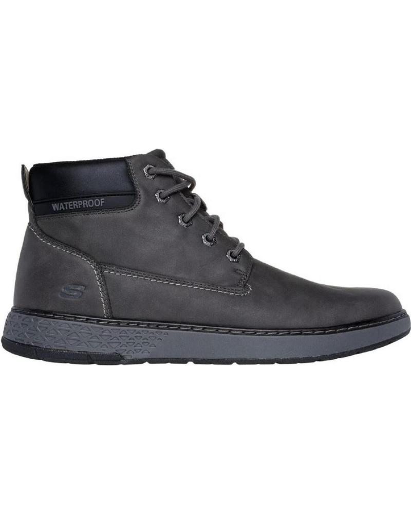 SKECHERS BOTAS CASUAIS 205235 CINZA GRIS