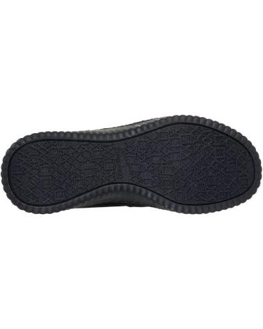 SKECHERS 168108 STIVALI SCAMOSCIATI NERI NEGRO