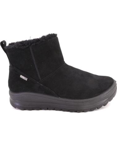 IMAC 859009 BOTAS DE MUJER ANTE SERRAJE NEGRO