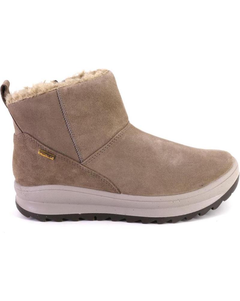 IMAC 859009 BOTAS DE MUJER ANTE SERRAJE TAUPE