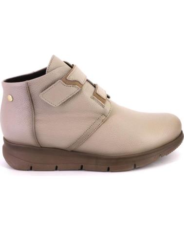 KAOLA 6144 BOTINES DE MUJER PIEL TAUPE