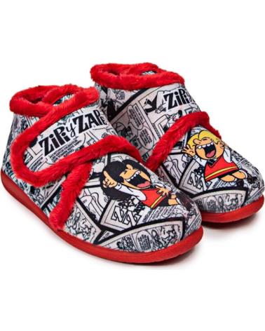 MARPEN PANTOFOLE ZIPI ZAPE ROSSE ROJO