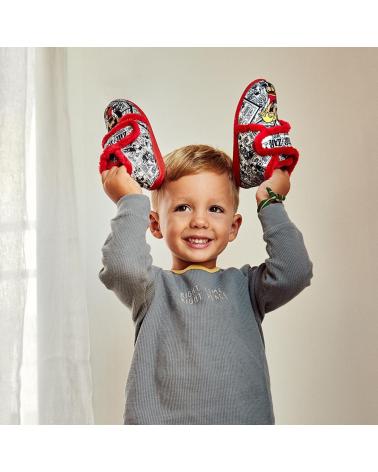 MARPEN PANTOFOLE ZIPI ZAPE ROSSE ROJO