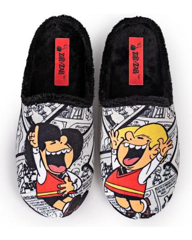 MARPEN ZIPI ZAPE GREY SLIPPERS GRIS