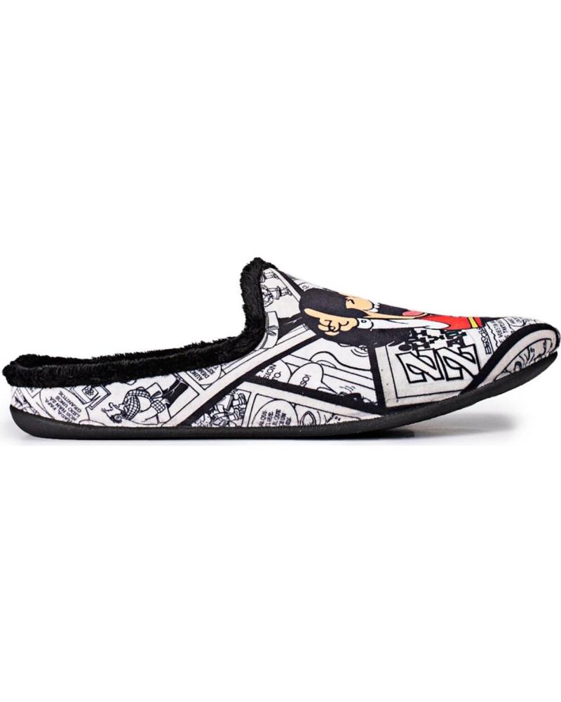 MARPEN ZIPI ZAPE GREY SLIPPERS GRIS