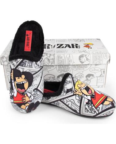 MARPEN ZIPI ZAPE GREY SLIPPERS GRIS