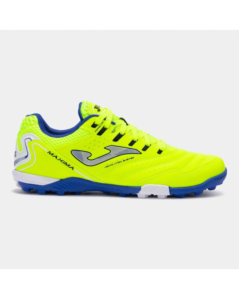 JOMA MAXIMA 2509 TURF 3127 CRAMPONS DE FOOTBALL JAUNES AMARILLO