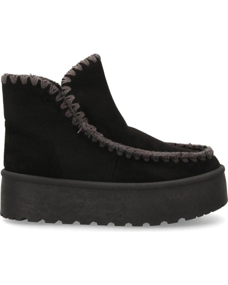 PUNTOSALAO LT33-46 ESKIMO STYLE ANKLE BOOTS BLACK VARIOS COLORES
