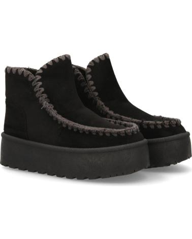 PUNTOSALAO LT33-46 ESKIMO STYLE ANKLE BOOTS BLACK VARIOS COLORES