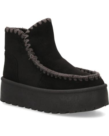 PUNTOSALAO LT33-46 ESKIMO STYLE ANKLE BOOTS BLACK VARIOS COLORES