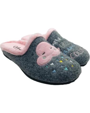 CABRERA ZAPATILLA DE CASA MUJER NUBE 3208 GRIS