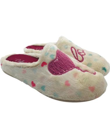 CABRERA ZAPATILLA DE CASA MUJER LOVE 3210 HIELO