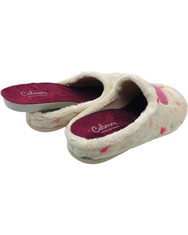 CABRERA ZAPATILLA DE CASA MUJER LOVE 3210 HIELO