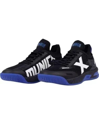 ZAPATILLAS MUNICH HOOPER 07 NEGRO AZUL NEGRO