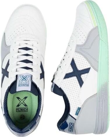 MUNICH ZAPATILLAS 1511447 EN MULTICOLOR PARA NINOS UNISEX BLANCO-MENTA