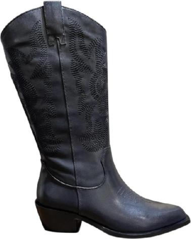 ITSE COSTA BLACK TALL BOOTS NEGRO