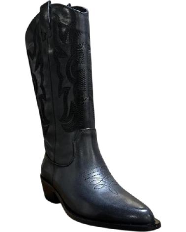 ITSE COSTA BLACK TALL BOOTS NEGRO