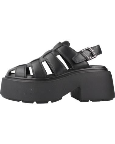 BUFFALO VICIOUS FISHER SANDALEN SCHWARZ BLACK