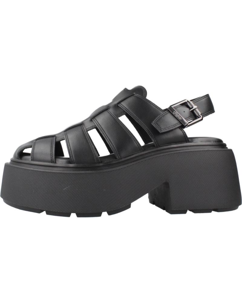 BUFFALO VICIOUS FISHER SANDALEN SCHWARZ BLACK