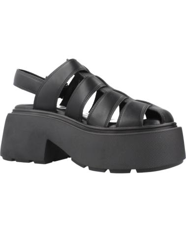BUFFALO VICIOUS FISHER SANDALEN SCHWARZ BLACK