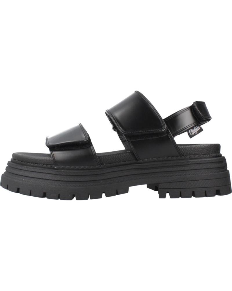 BUFFALO LENNOX SND BLACK SANDALS BLACK