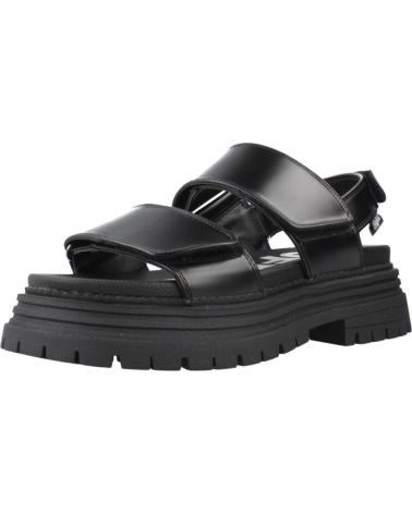 BUFFALO LENNOX SND BLACK SANDALS BLACK