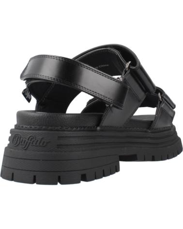 BUFFALO LENNOX SND BLACK SANDALS BLACK