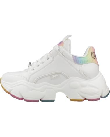 BUFFALO SNEAKER BINARY C WEISS WHTRNBW WHTRNBW