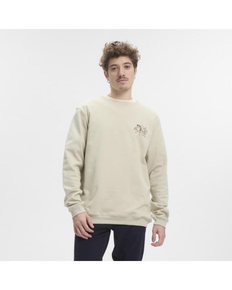HYDROPONIC SWEATSHIRT SB DUO CW - STONE 01-STONE