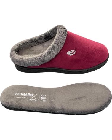 PANTOFOLE PLUMAFLEX 12230 HOLLAND BORDEAUX RICAMO PIUMA VARIOS COLORES