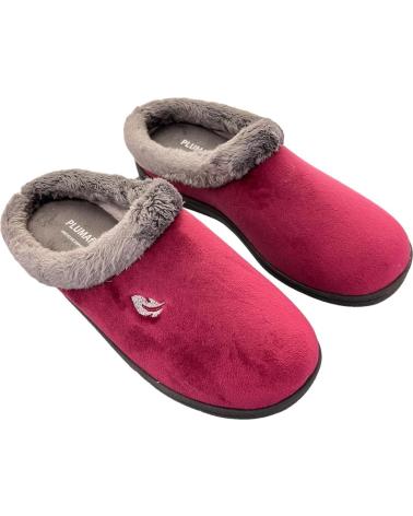 PANTOFOLE PLUMAFLEX 12230 HOLLAND BORDEAUX RICAMO PIUMA VARIOS COLORES