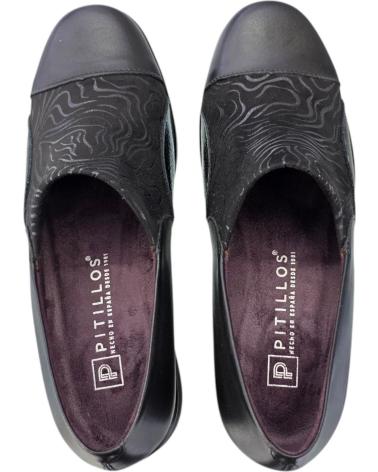 MOCASINES PITILLOS CUNA 10731 NEGROS VARIOS COLORES