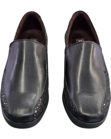 MOCASSIM PITILLOS 10702 PRETO EM VERNIZ E COURO COM PLATAFORMA NEGRO