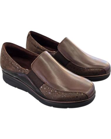 MOCASSINO PITILLOS 10702 MARRONE VERNICE CON ZEPPA MARRóN
