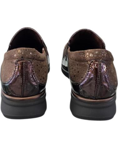 MOCASSINO PITILLOS 10702 MARRONE VERNICE CON ZEPPA MARRóN