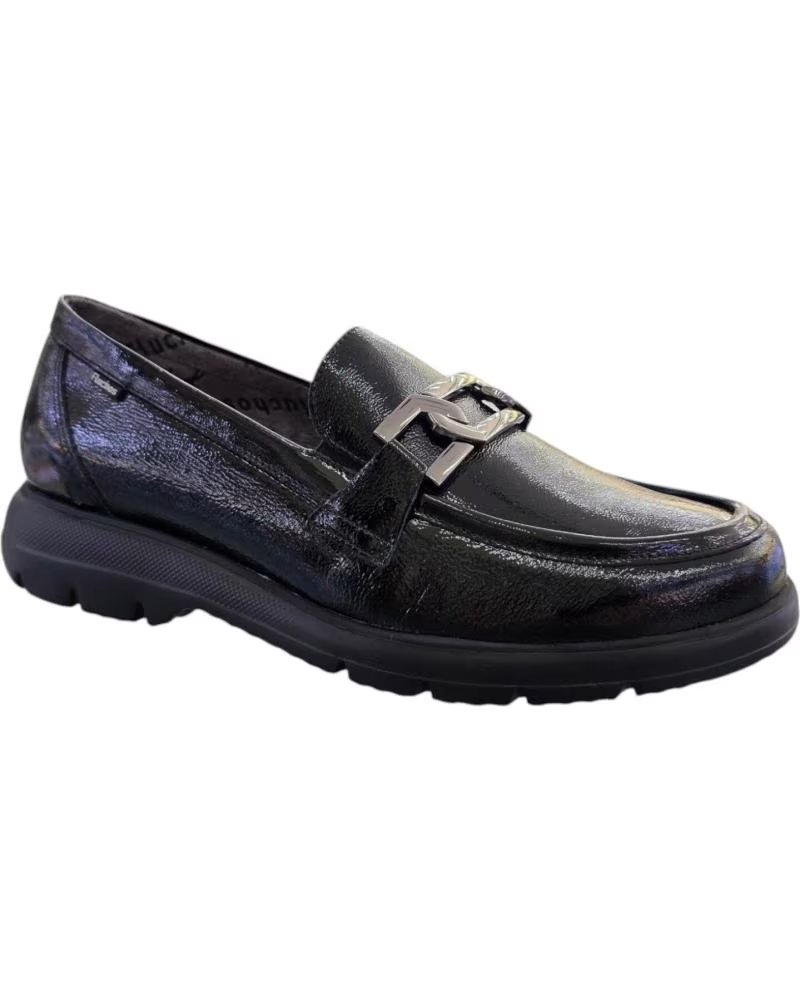 FLUCHOS MOCASINES MUJER MUJER F1794 NEGRO