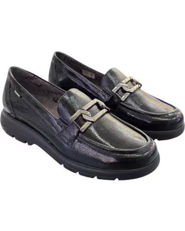 Halbschuhe für Damen FLUCHOS MOCASINES PARA MUJER EN COLOR NEGRO NEGRO